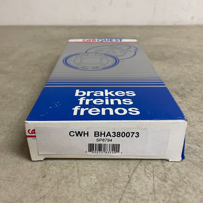 Carquest BHA380073 Brake Hydraulic Hose 11.9" EPDM Rubber w/ Gaskets & Washers