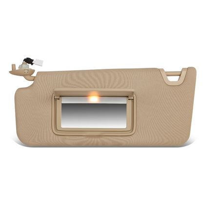 Honda Sun Visor Driver Side Tan Mirror Light Accord 2008-2012 Factory Style