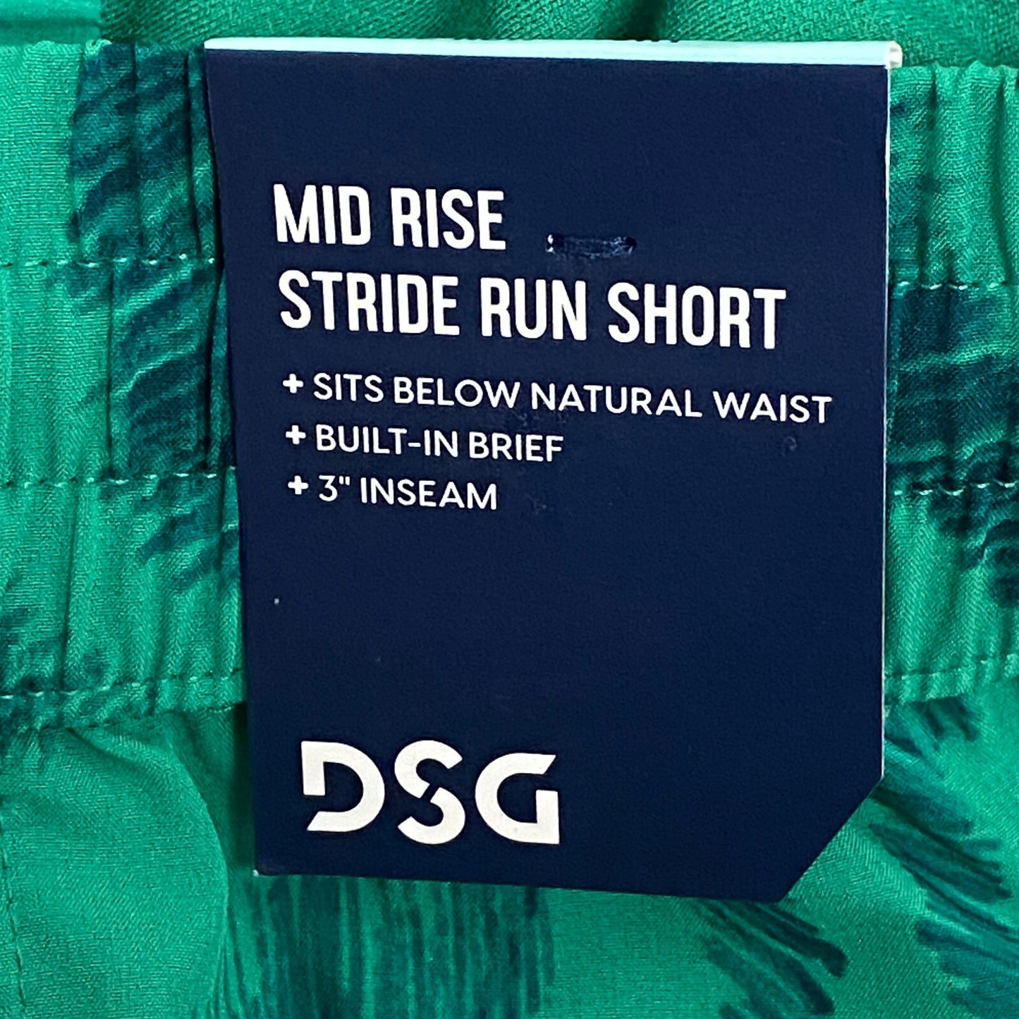DSG Women's 3" Stride Shorts Trippy Zebra Green Stylish DAW39320APRTZ