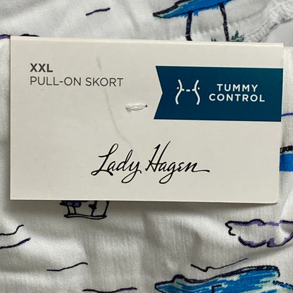 Calia Womens 17" Tummy Control Skort Island Multi Print WGH17430PS23