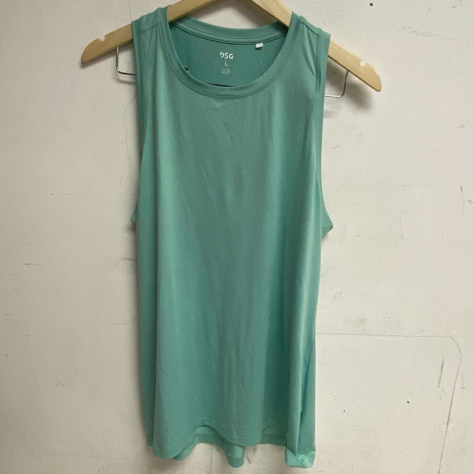 DSG Womens Movement Tank Aqua Tonic sleeveles Lightweight Summer Trendy DAW13363