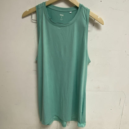 DSG Womens Movement Tank Aqua Tonic sleeveles Lightweight Summer Trendy DAW13363