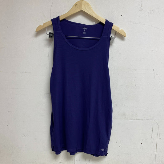 DSG Men's Run Tank Midnight Purple Sleeveless Running Summer Trendy DAM22206