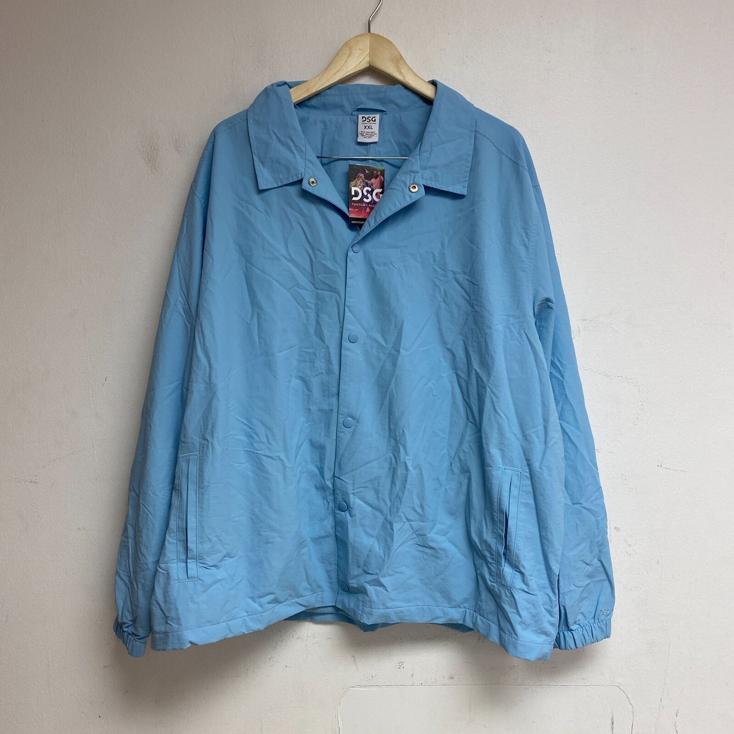 DSG Twitch & Allison Men's Coached Jacket Cloudless Sky BOSSM22108 BRAND NEW