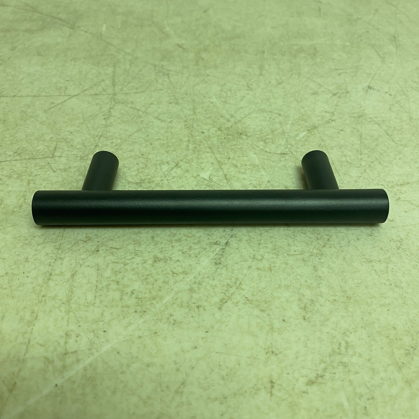 SIGNATURE HARDWARE 3-3/4" AVIGNON SOLID BRASS CABINET PULL MATTE BLACK