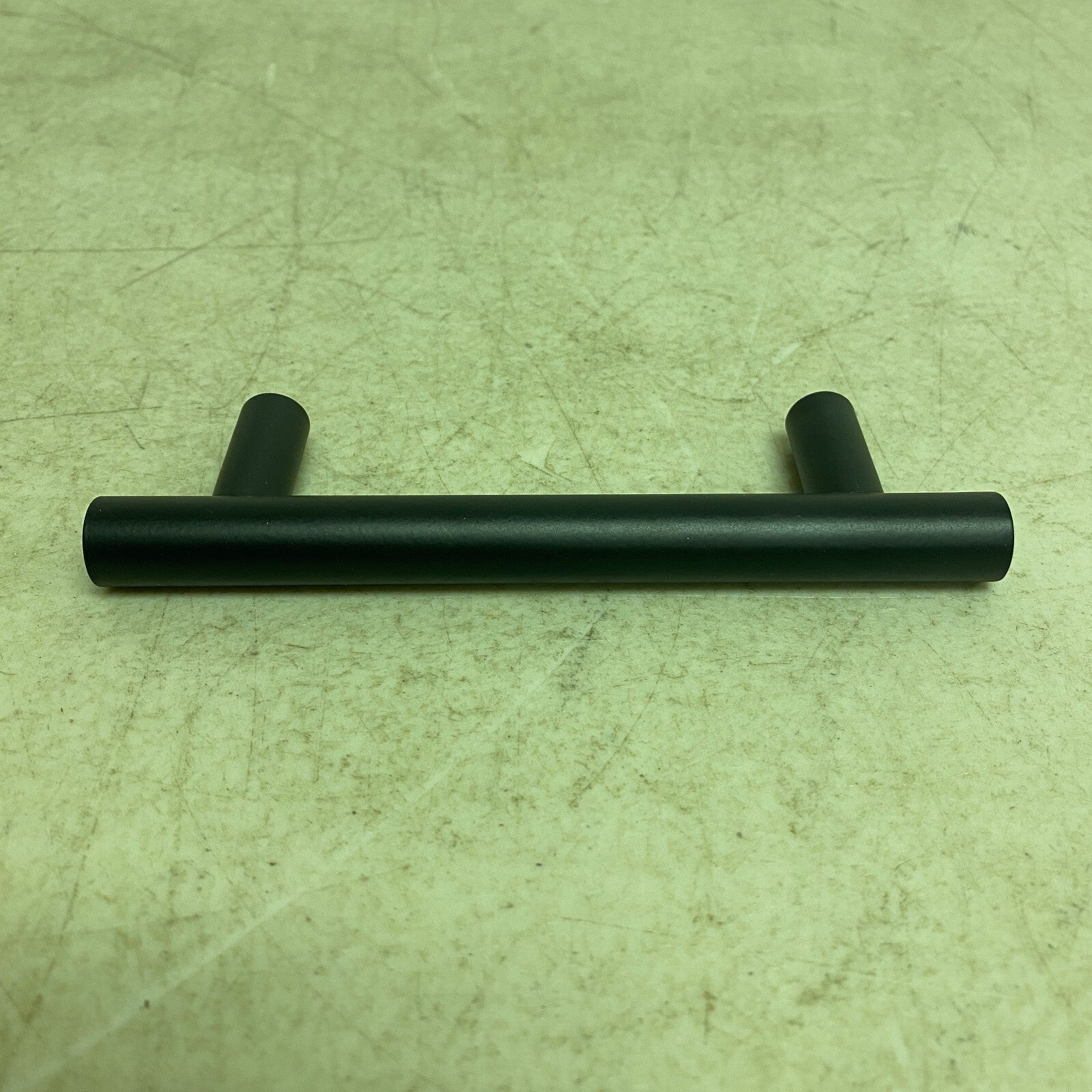 SIGNATURE HARDWARE 3-3/4" AVIGNON SOLID BRASS CABINET PULL MATTE BLACK