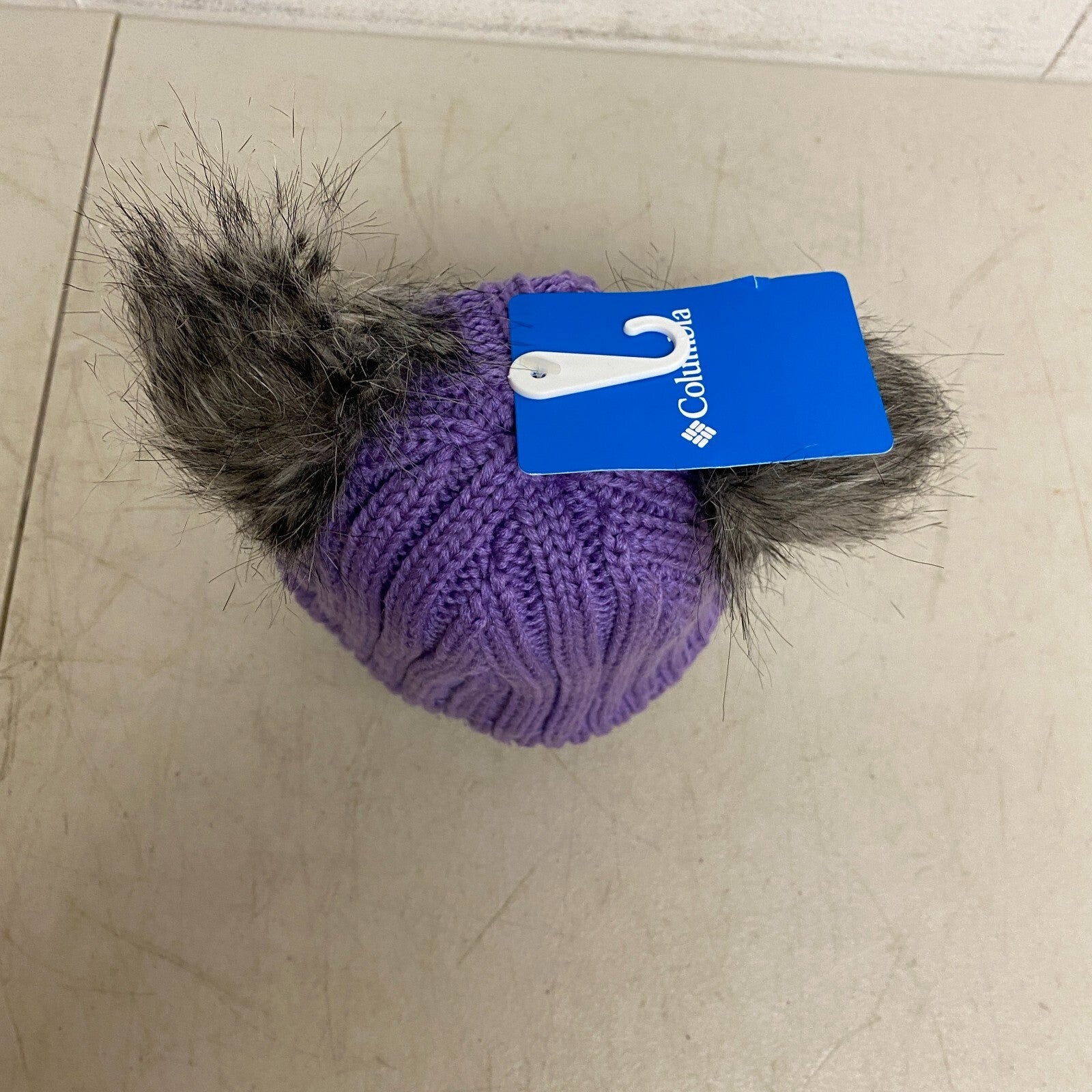 COLUMBIA SNOW PROBLEM YOUTH Girl BEANI CY0108-597 One Size (OSFM) New!