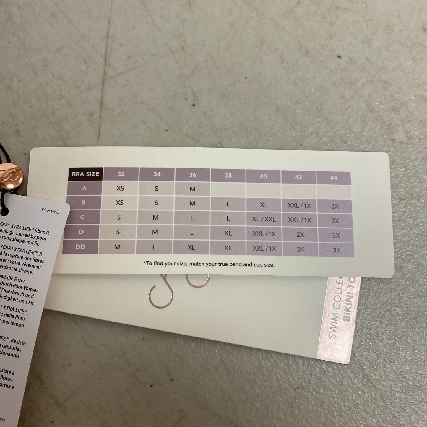 Calia Women's Swim Collection Triangle Bikini Top Darker Ardosia Slate WSA23201