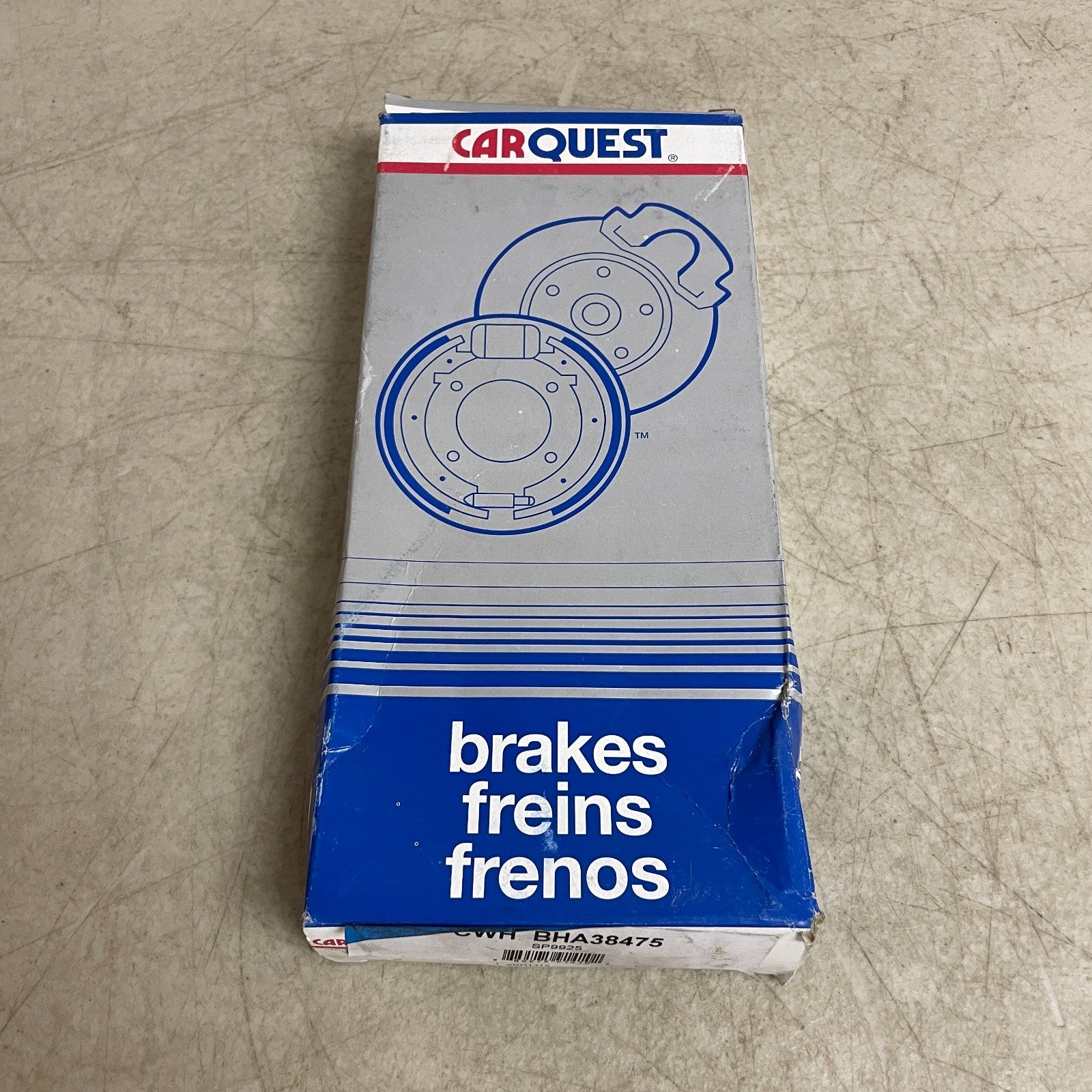 Carquest Wearever BHA38475 Brake Hose Assembly with Copper Washers Front