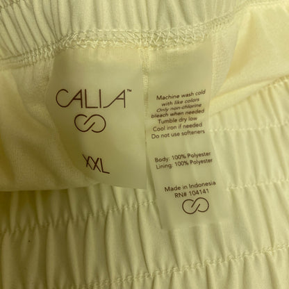 Calia WOMEN HR PETAL HEM SHORT UNBLEACHED WAX12326 BRAND NEW