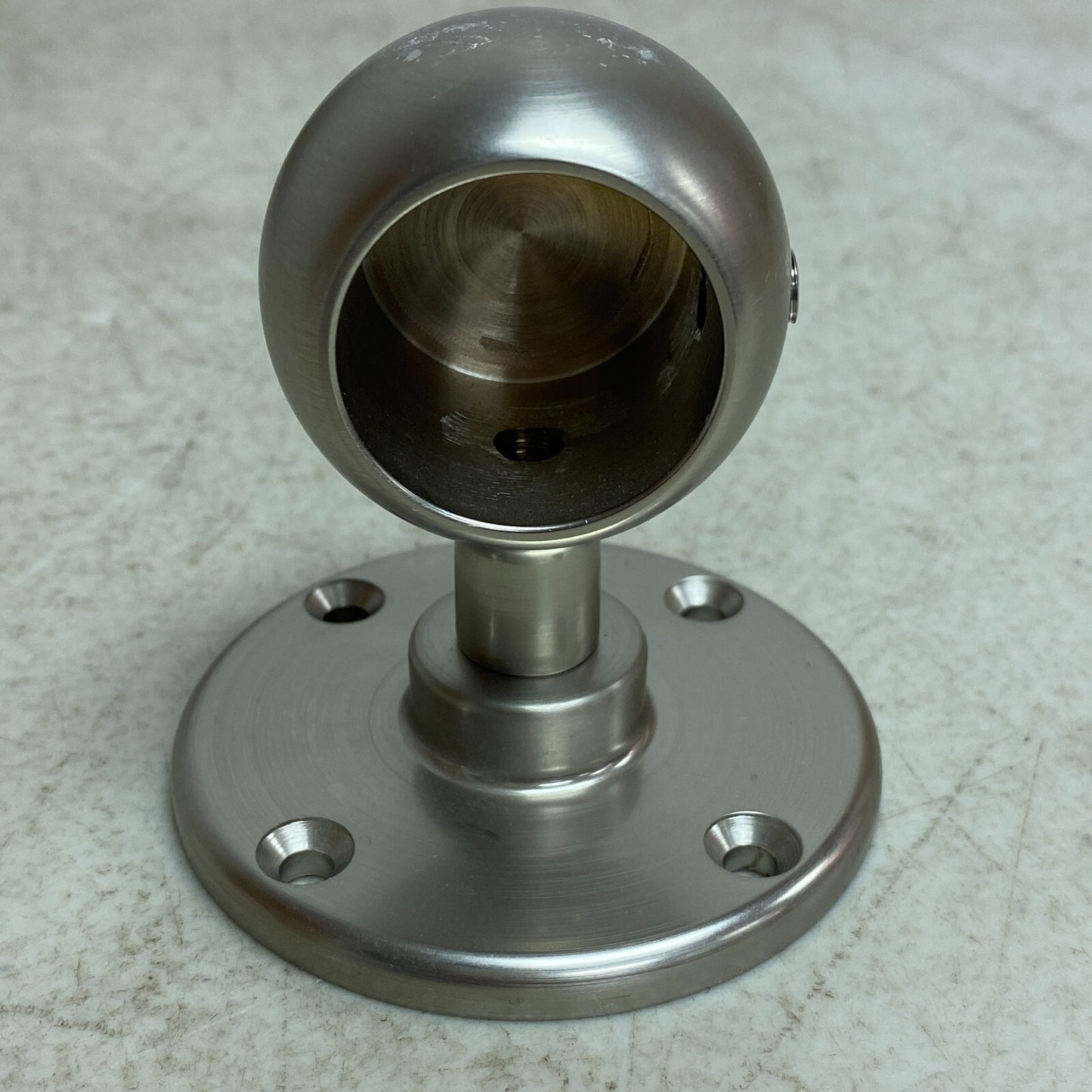 Signature Hardware Grab Bar Bracket - Brushed Nickel 040929-BN