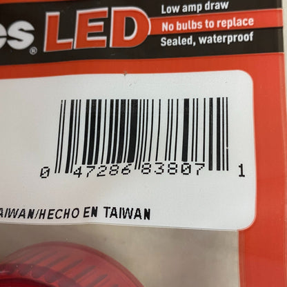 Optronics MCL56RBP 2″ Red LED Marker/Clearance Light Grommet Mount 5 PACK