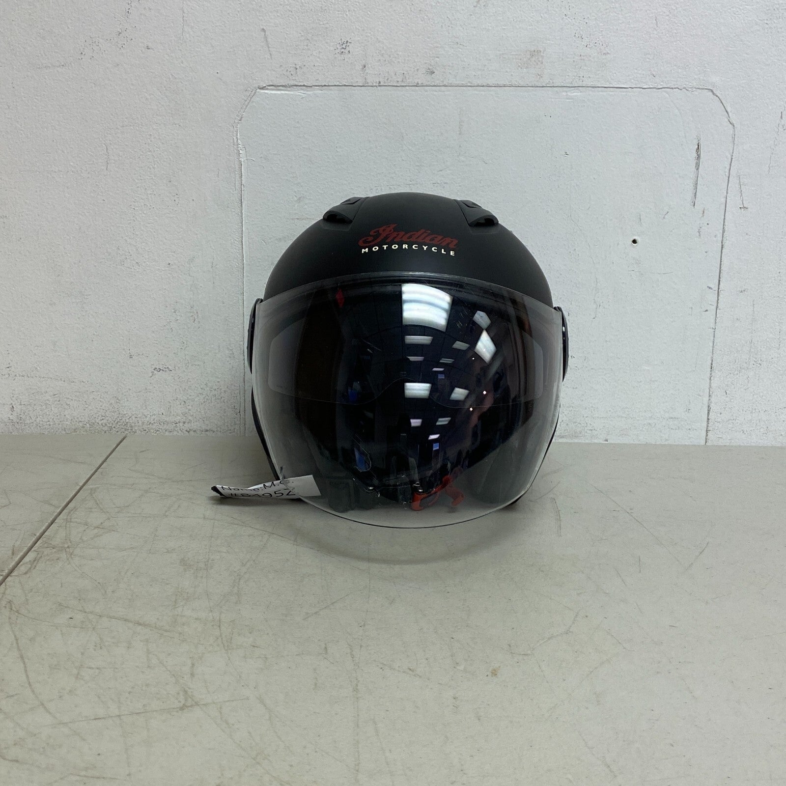 Indian Motorcycle Helmet w/Face Cover Size L Adjustable Under Shading cover Matt