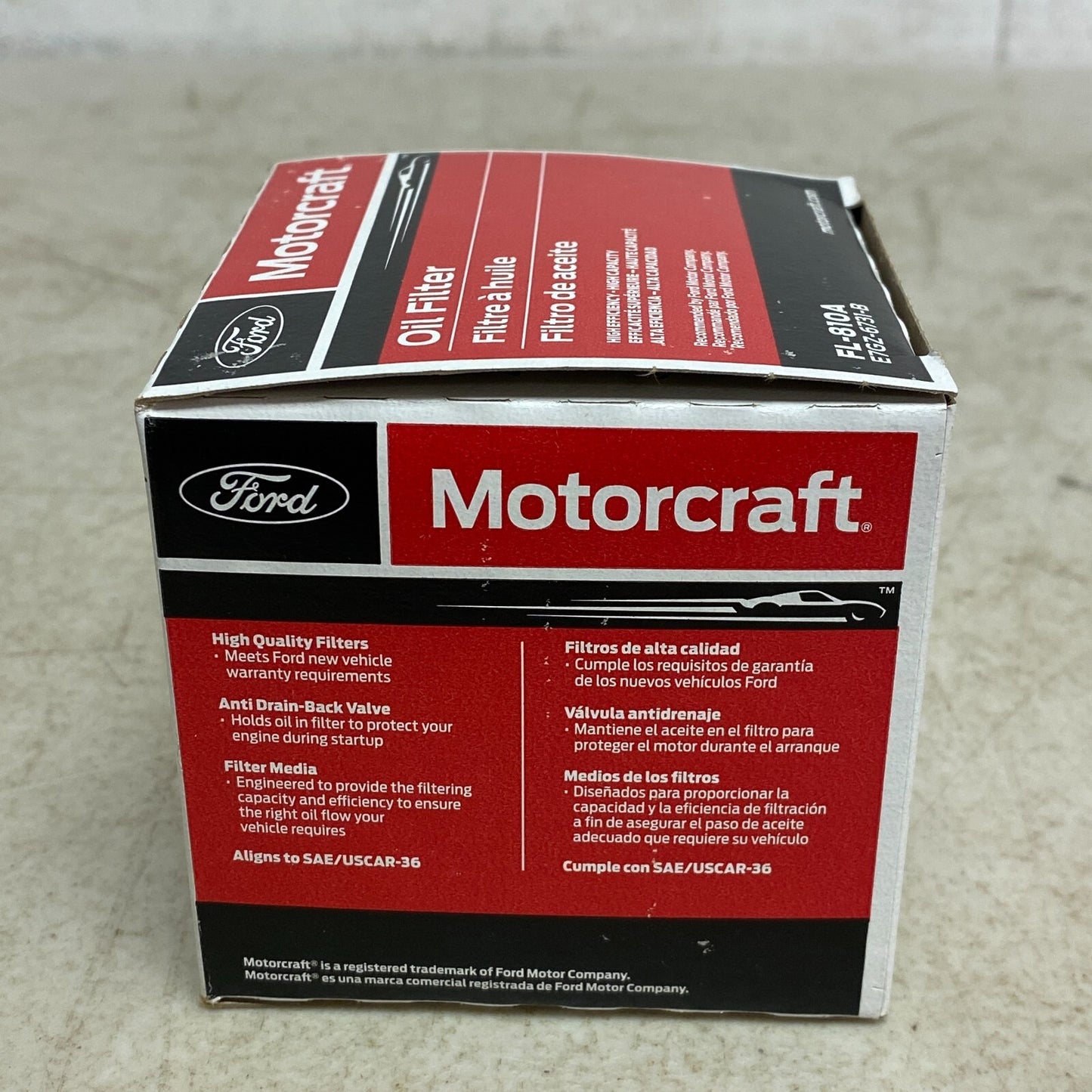 Ford Motorcraft High Quality Oil Filter FL-810A , E7GZ-6731-B New!