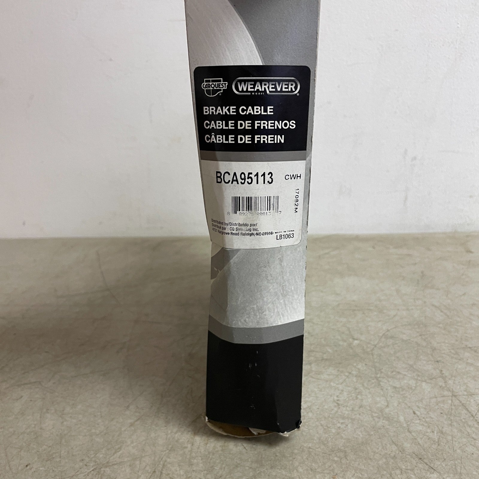 Carquest Wearever BCA95113 Parking Brake Cable Corrosion Resistant OE Quality