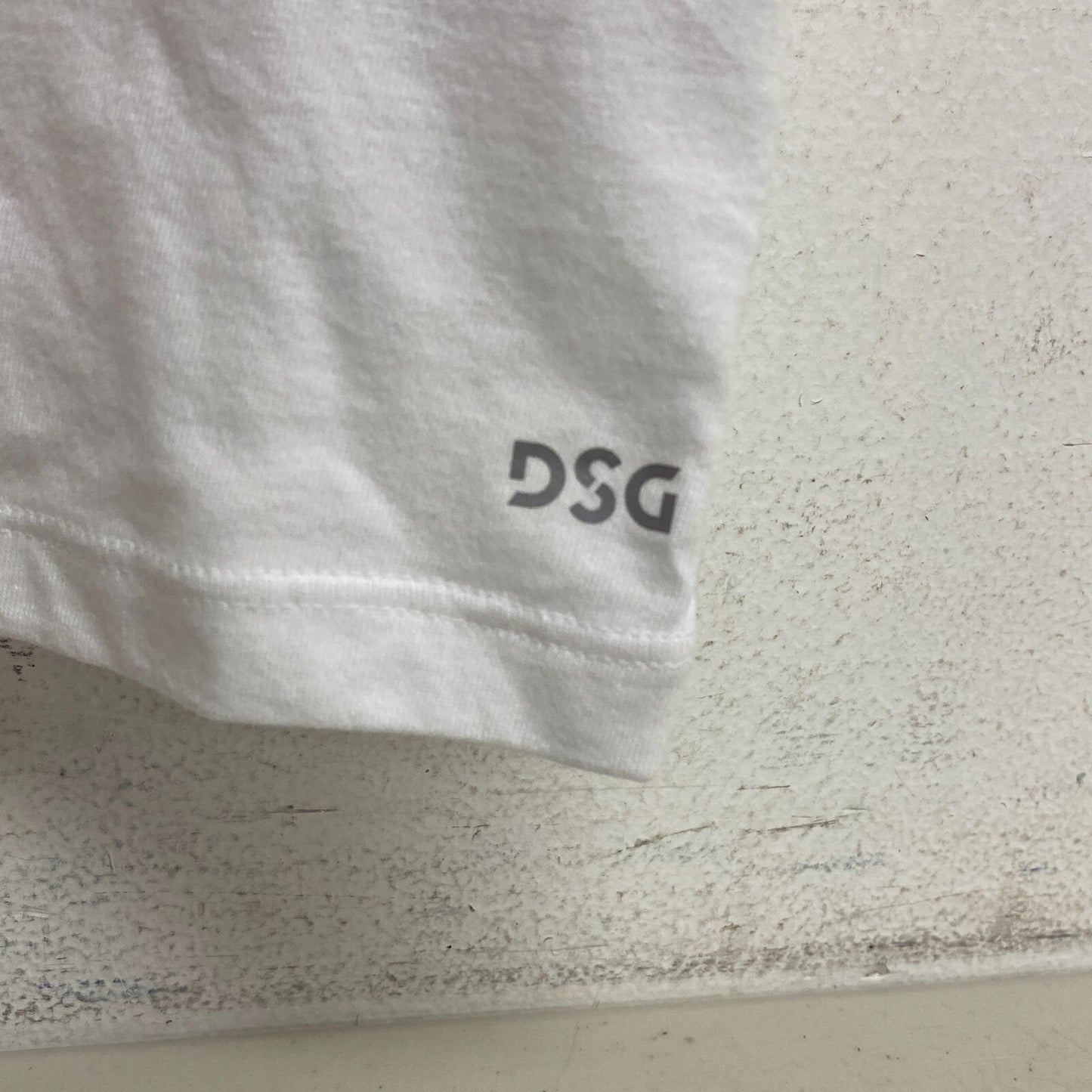 DSG Boys' Solid Relaxed Fit Cotton Graphic Tee Shirt Pure White Skater DAB21108