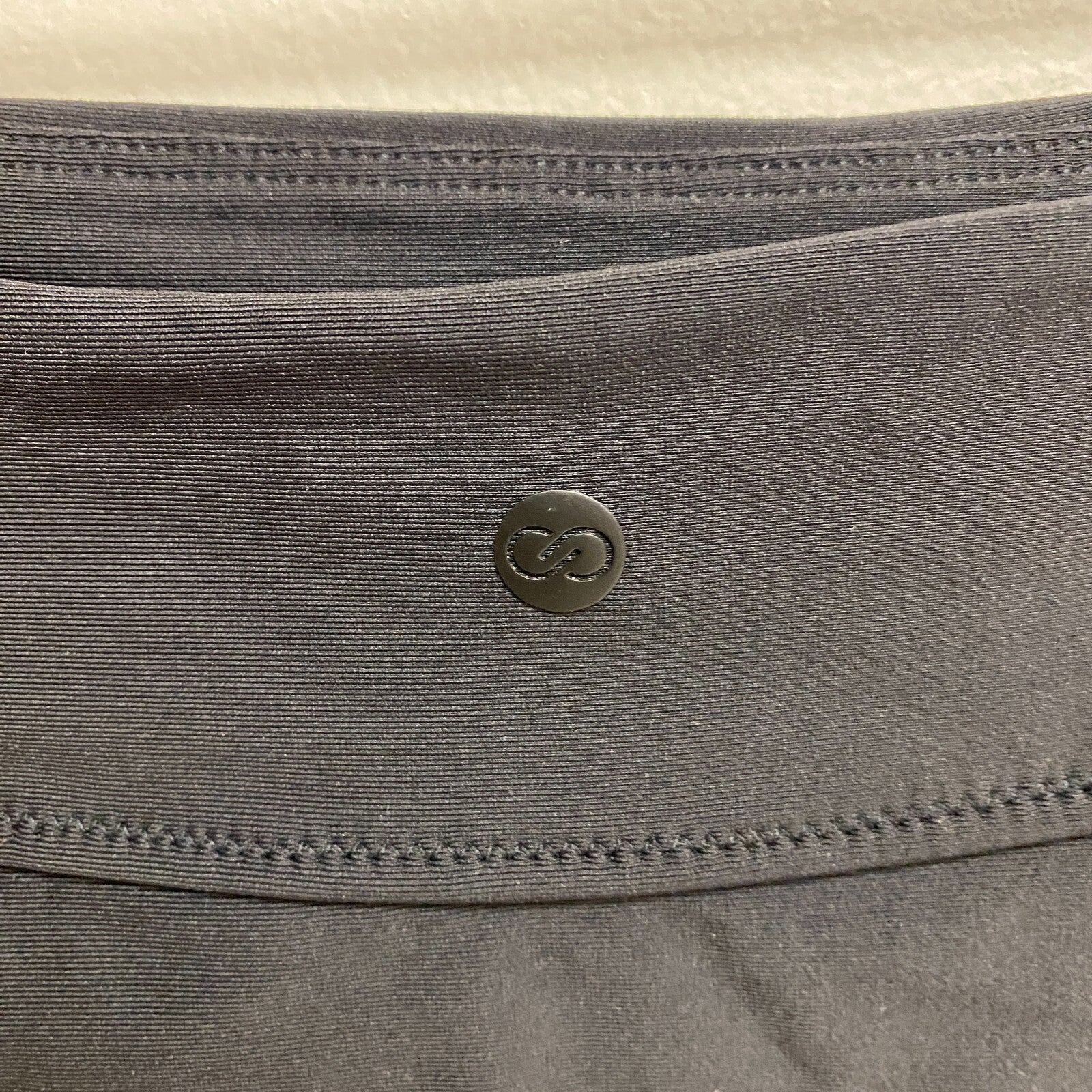 Calia Women's Swim Collection Cute High Rise Swim Skirt Pure Black WSA23504 New!