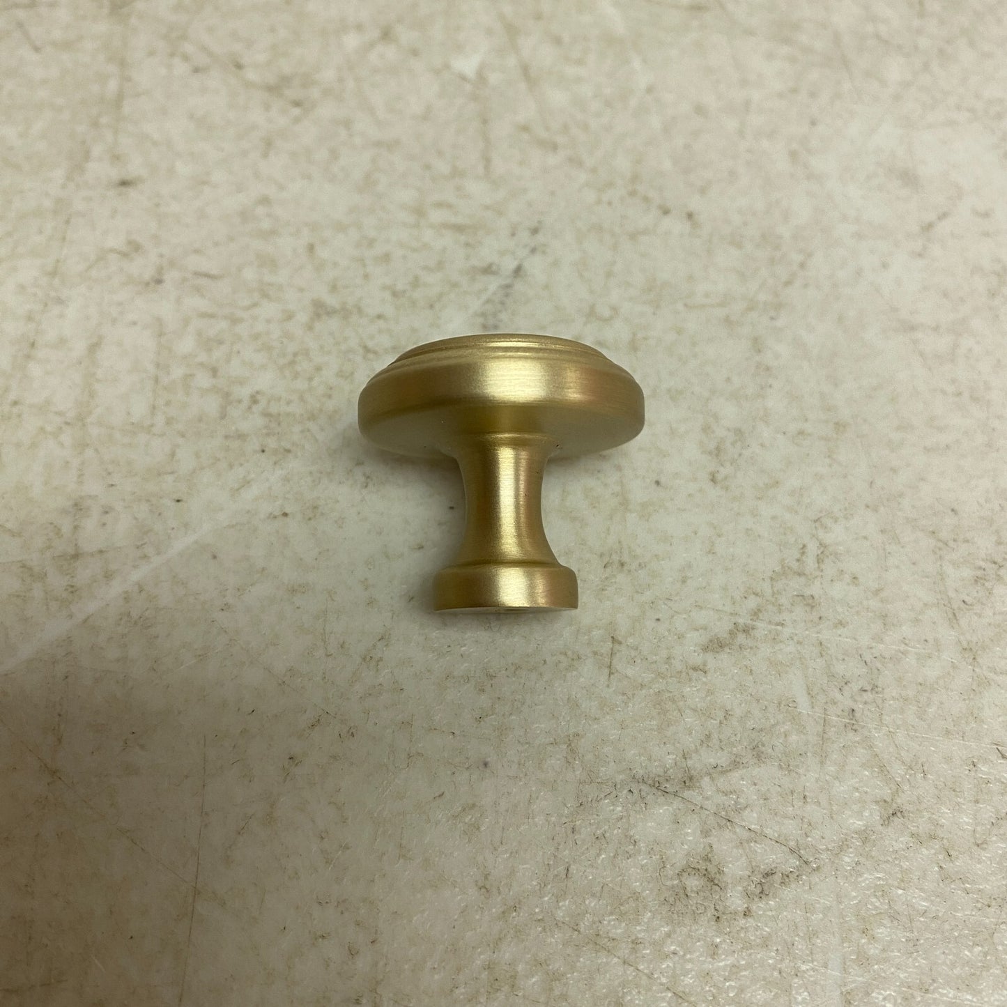 Signature Hardware Ardell Brass Round Cabinet Knob - Satin Brass