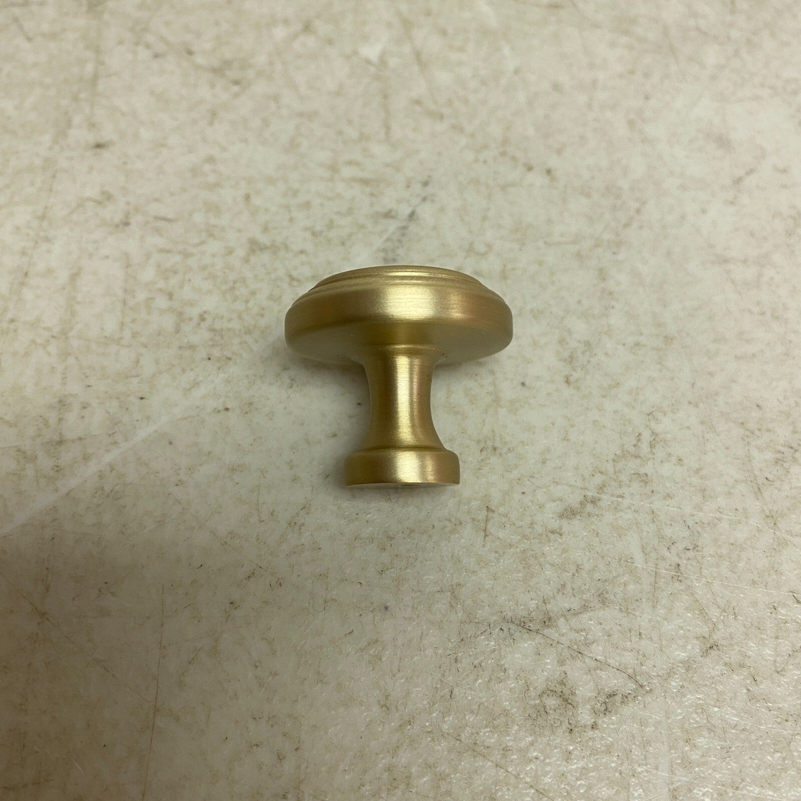 Signature Hardware Ardell Brass Round Cabinet Knob - Satin Brass