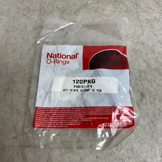 National Bearings O-Ring 120PKG Seal Gasket