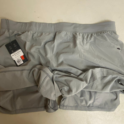VRST Men's 7â Inseam Stealth Shorts Silver Shadow Solid Summer MAX200436N