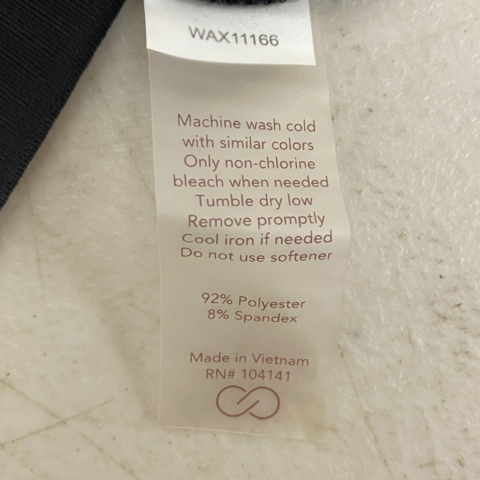 Calia Womens Rib Tank Pure Black Sleeveless Solid Stylish Trendy WAX11166