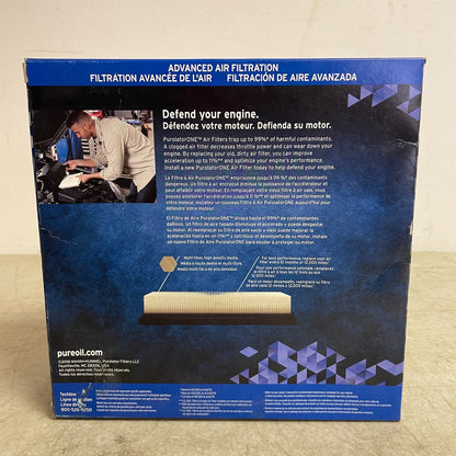 PurolatorONE Engine Air Filter A33591 Blocks 99% Dirt