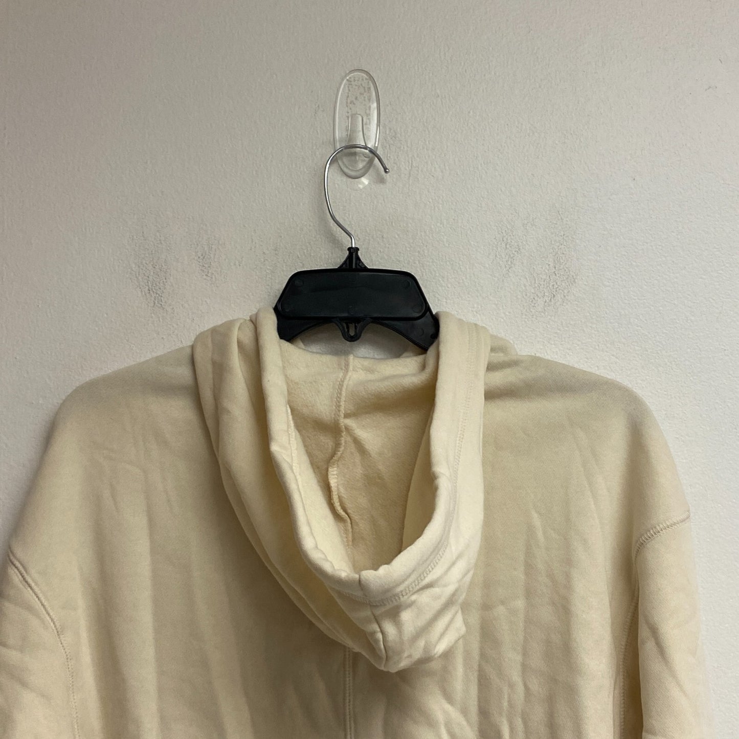 Arizona Jean Co. Women's Cropped Zip Up Hoodie Size Small Color: White Cap