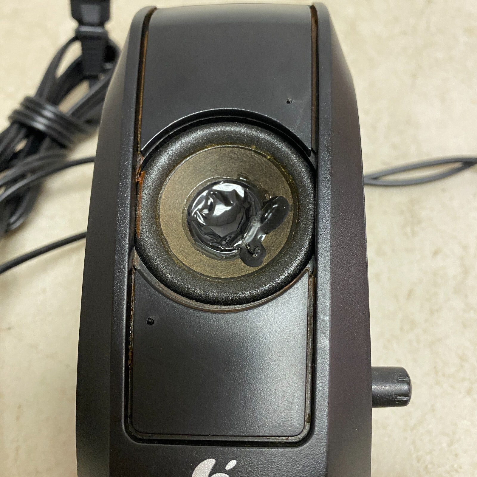 Logitech S120 Black Desktop Speaker System , Used Very Good