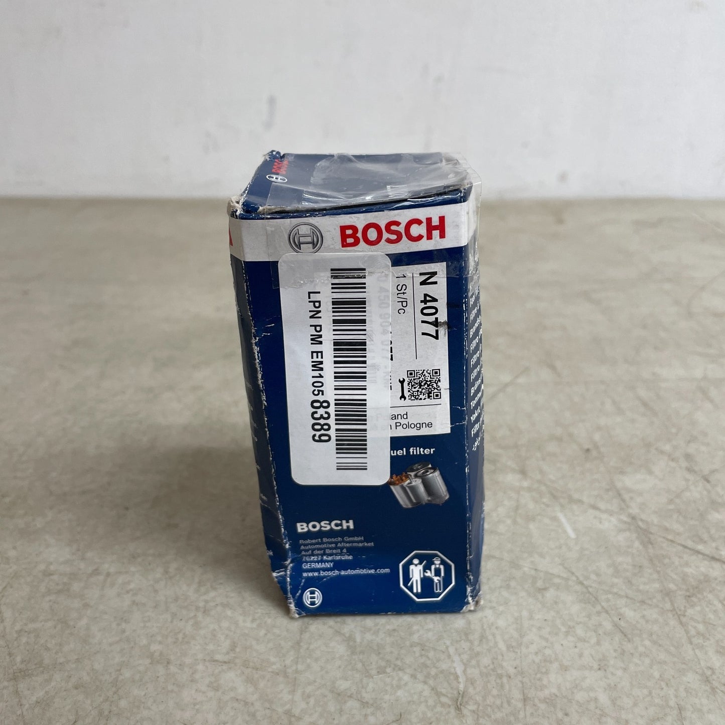 Bosch N4077 Diesel Fuel Filter Fits Mercedes 240D 300D 300SD 300TD