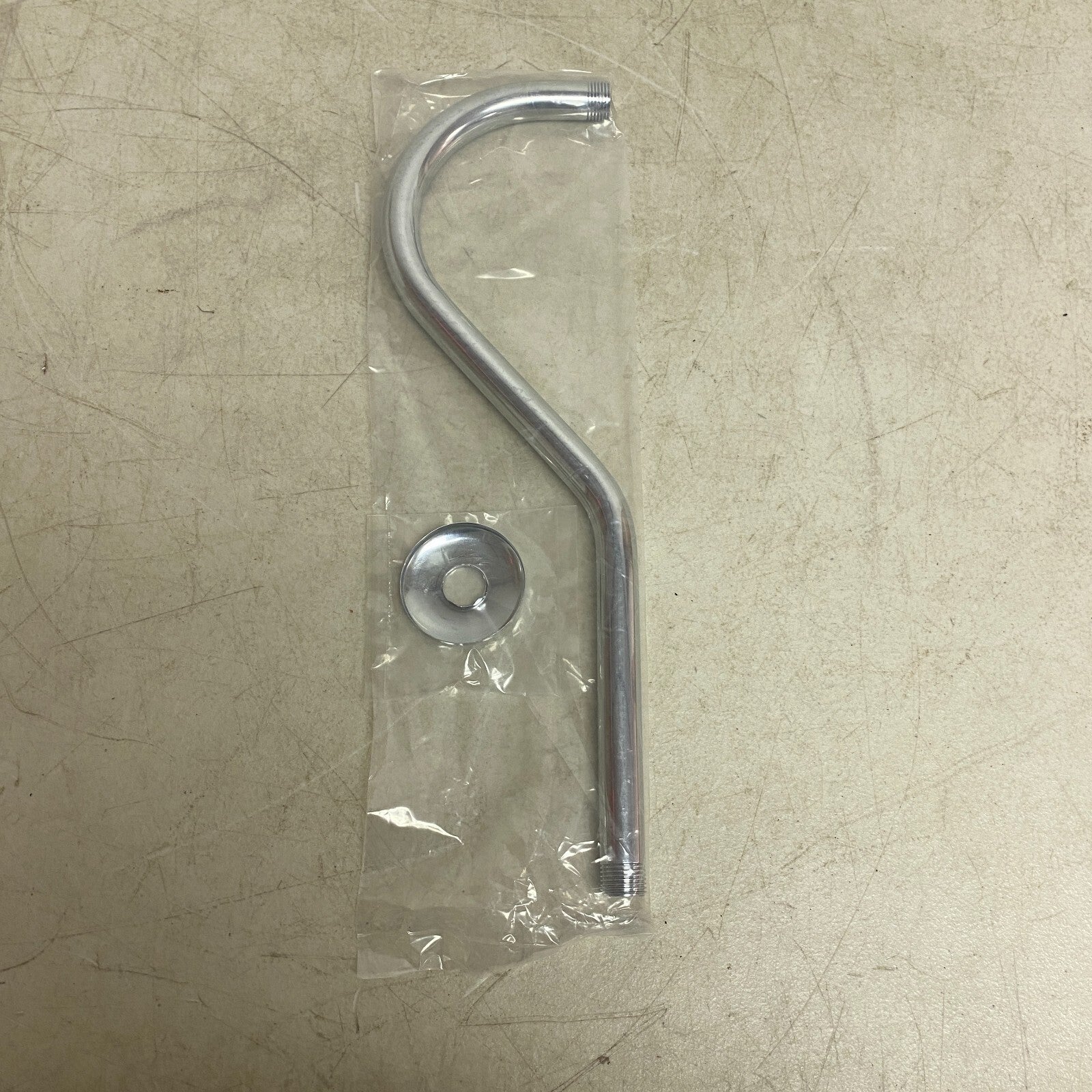 Signature Hardware 17" Victorian Shower Arm - Chrome ,MODEL: HL-2988-C