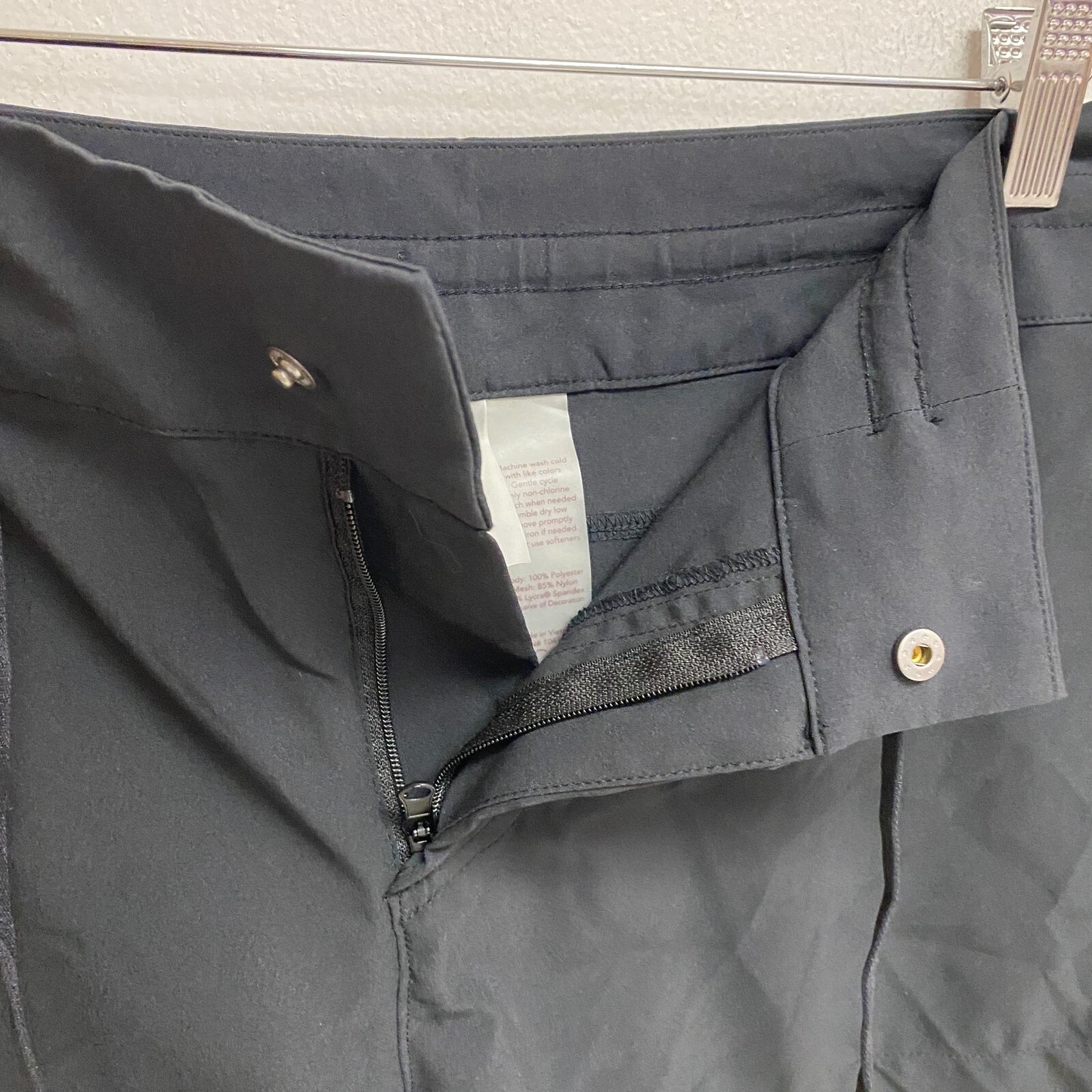 Calia Women's Swim Collection 3"inseam Mid Rise Boardshort Pure Black WSA20501