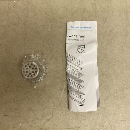 Signature Hardware 18" Cohen Linear Tile-In Shower Drain - with Drain Flange M,,