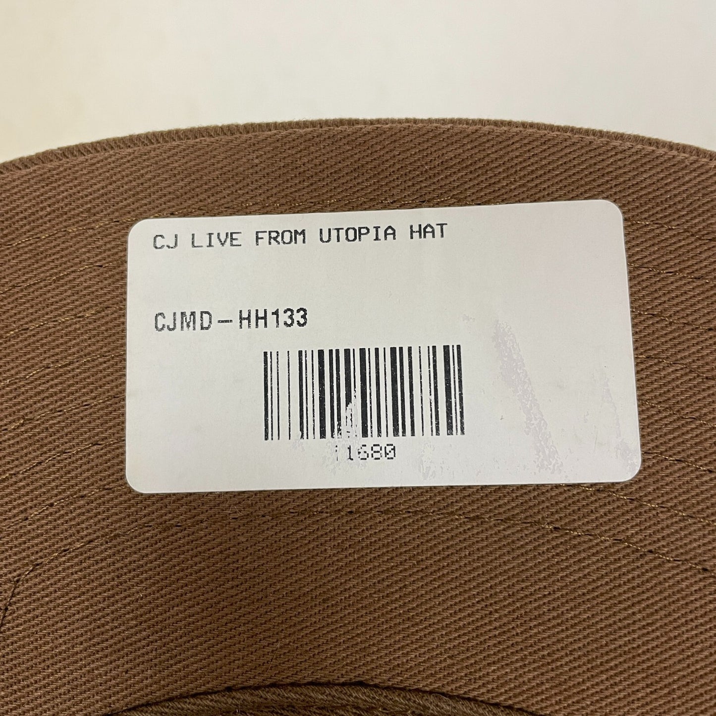 Travis Scott x McDonald's Cj Live From Utopia Hat W/Original Mcdonalds Bag