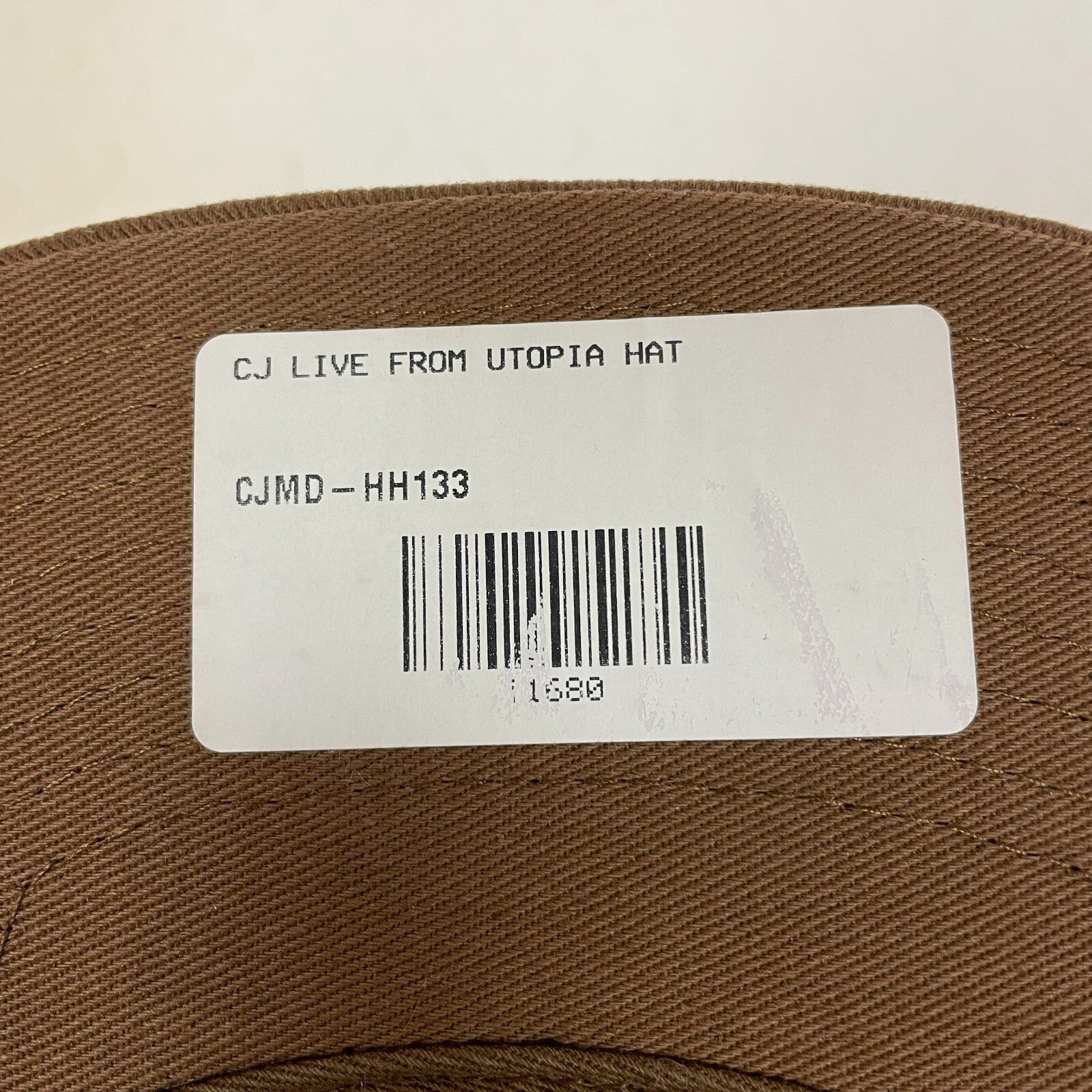 Travis Scott x McDonald's Cj Live From Utopia Hat W/Original Mcdonalds Bag