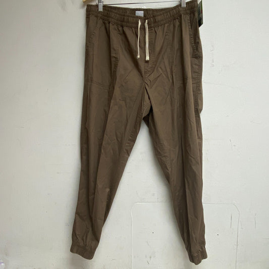 DSG Men's Training Causal Cotton Woven Jogger Athletic Fit Warm Almond DAM23111