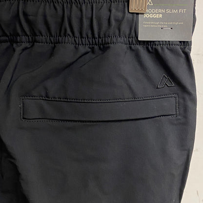 ALPINE DESIGN MENS AD TRAILHEAD CARGO MODERN SLIM FIT JOGGER PURE BLACK ADM23900