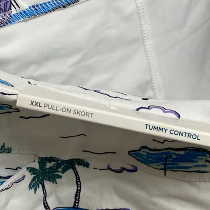 Calia Womens 17" Tummy Control Skort Island Multi Print WGH17430PS23