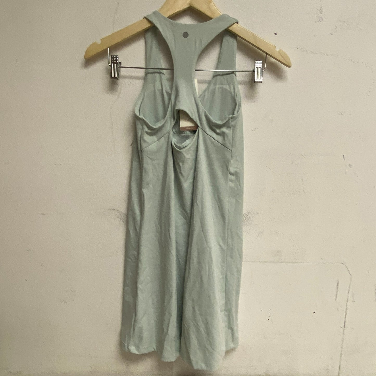 Calia Energized Exercise Dress Calming Green Solid Sleeveless WAX15035