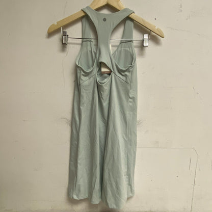 Calia Energized Exercise Dress Calming Green Solid Sleeveless WAX15035