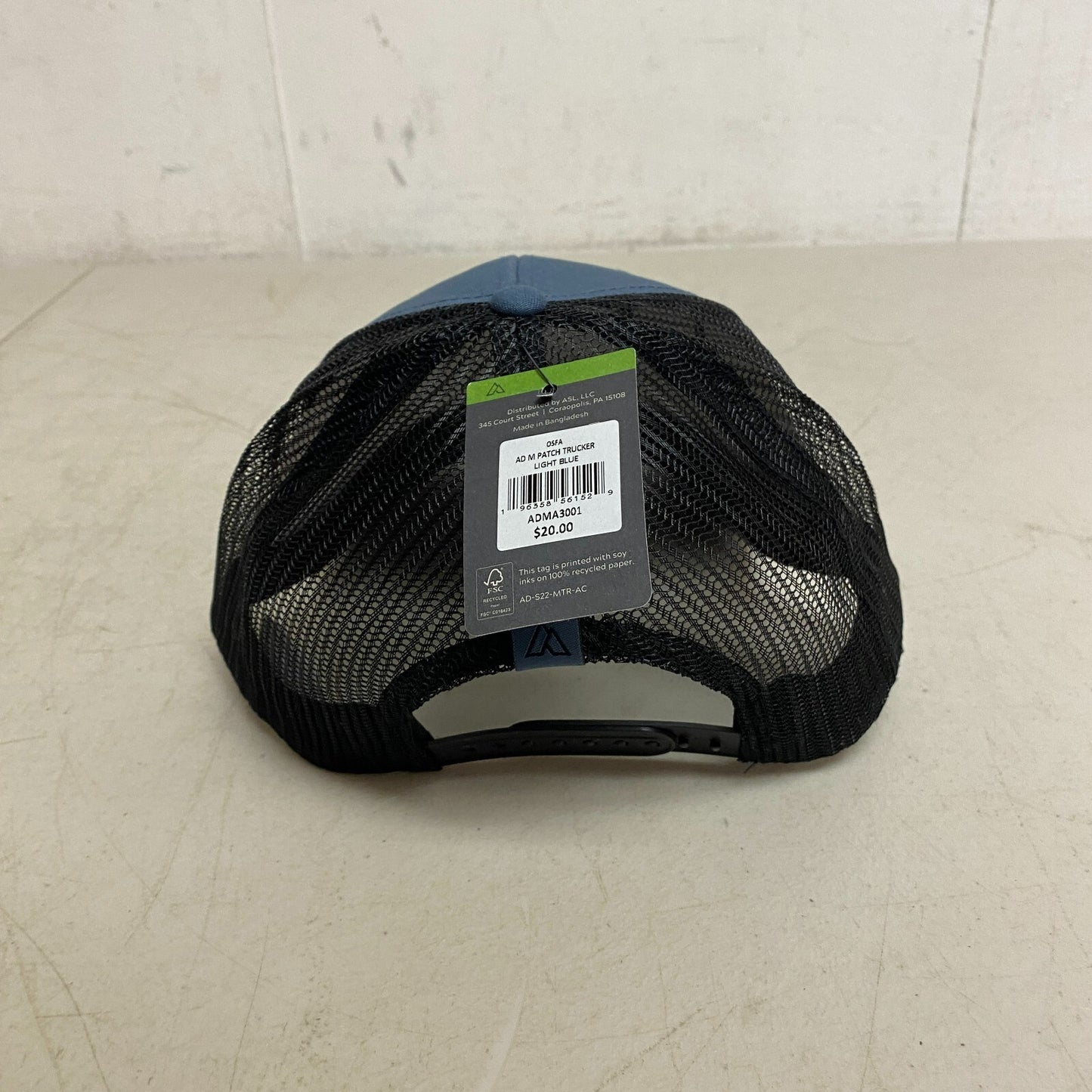 Alpine Design Men's AD M Patch Trucker Light Blue ADMA3001