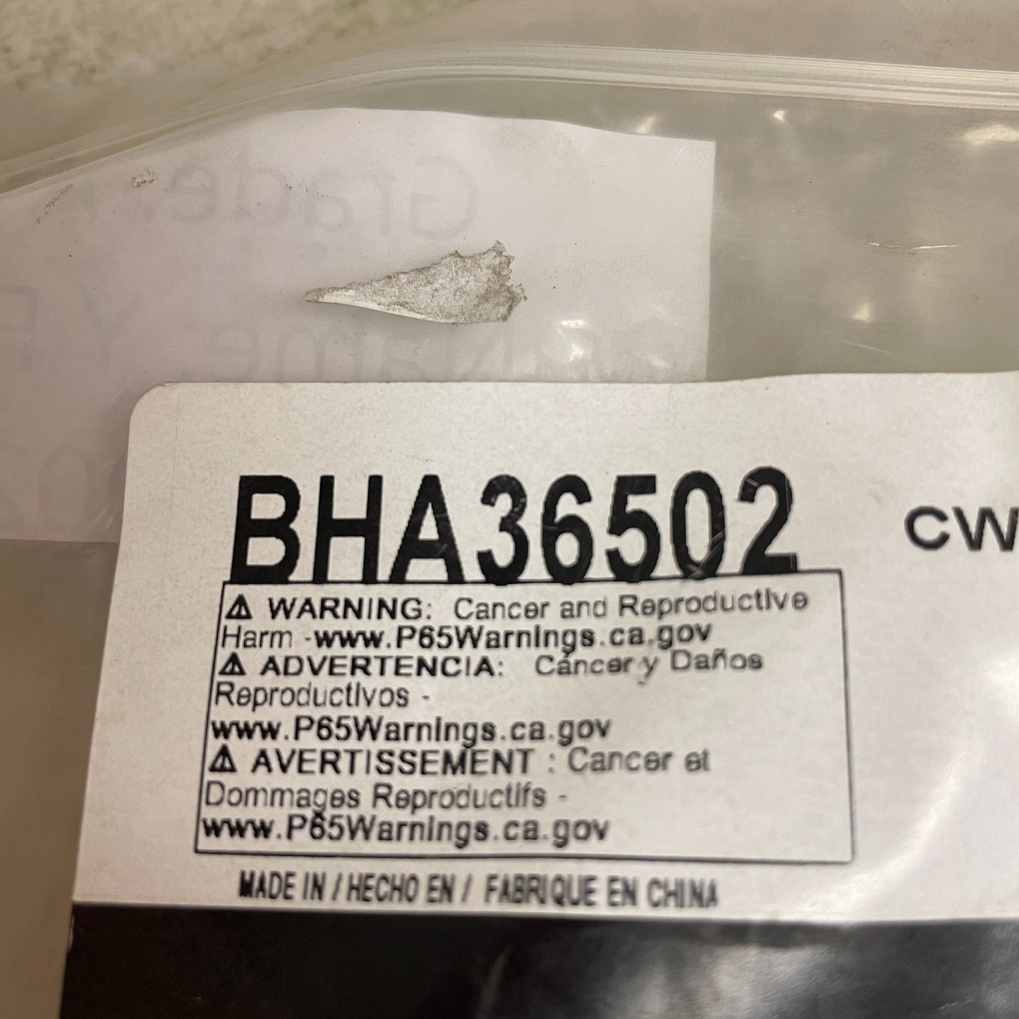Carquest Wearever BHA36502 Brake Hydraulic Hose Assembly Female-Male Ends