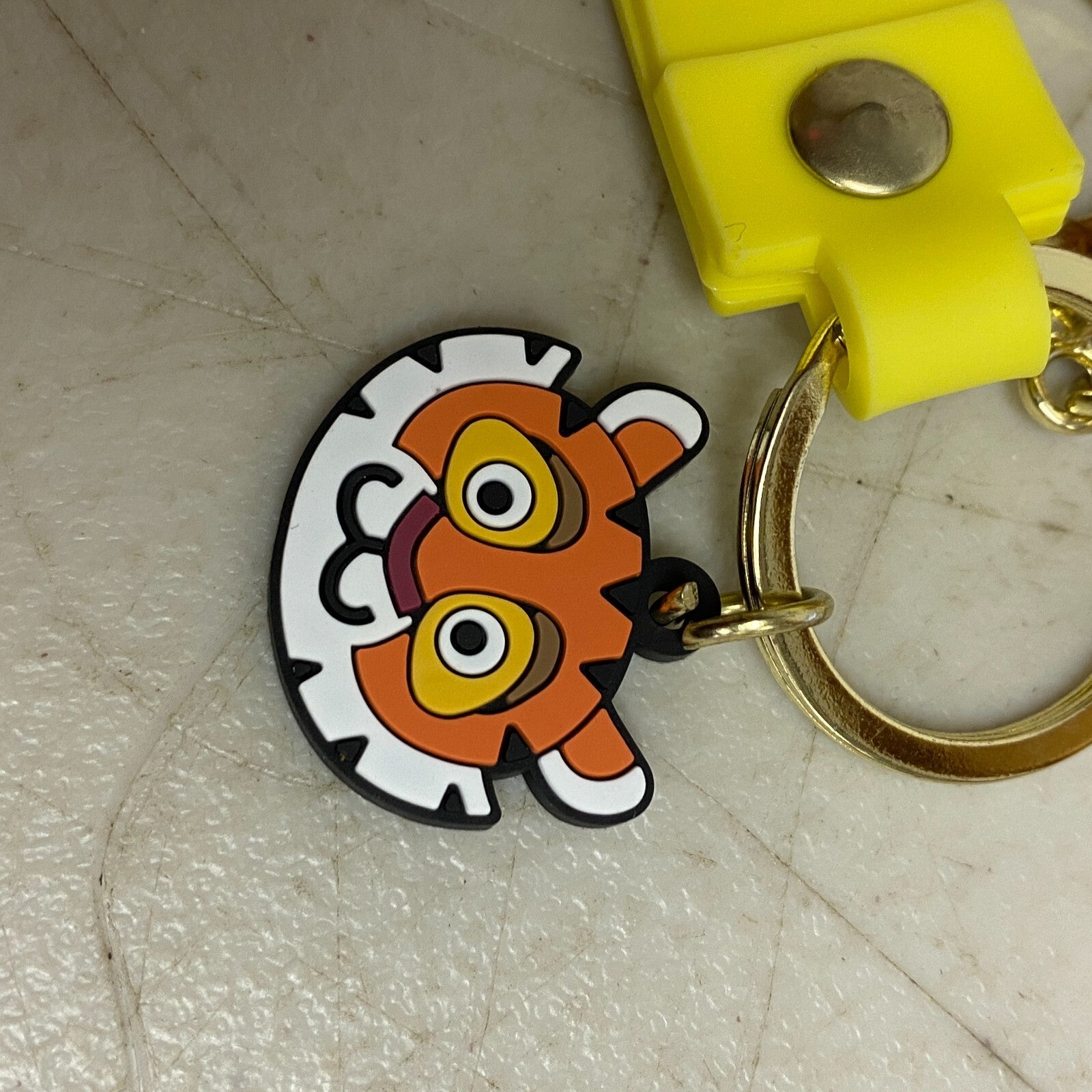 New Assorted Silicon 3D Minions Keycahin with Tiger Costume Minion Accessory