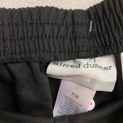 Alfred Dunner Classic Fit Women's Pant Comfort Waist Size PM Color Black