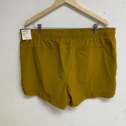 CALIA Women's Journey Relaxed Fit Woven 5" Mid Rise Short Brown WAX12173WP New
