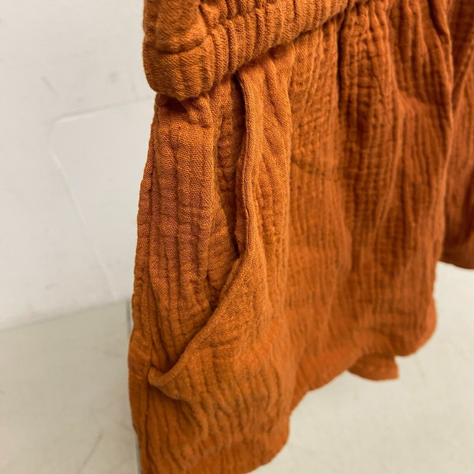 Calia Womens High Rise Cover Up Short Rust Brown Solid  Strapless WSA22902