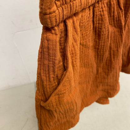 Calia Womens High Rise Cover Up Short Rust Brown Solid  Strapless WSA22902