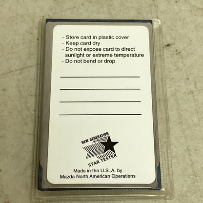 Mazda Data Transfer Card 2000 MPV Federal w/ immobilizer 1 & 2 49G0-88-024