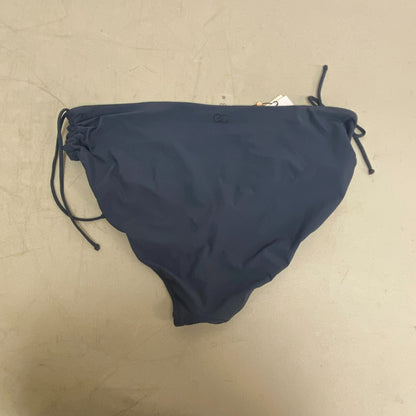 Calia CALIA Women's Mid Rise Ruched Swim Bottoms Ardosia Slate Solid WSA20402