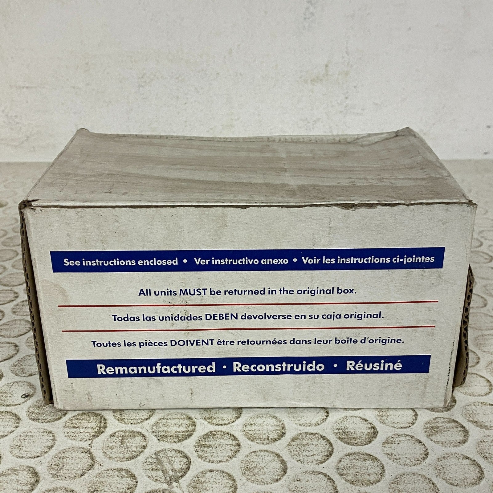 CARQUEST Reman Power Window Lift Motor Front Black 42‑631